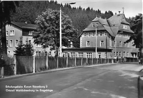 AK, Kurort Bärenburg, OT Waldbärenburg, Erholungsheim, 1970