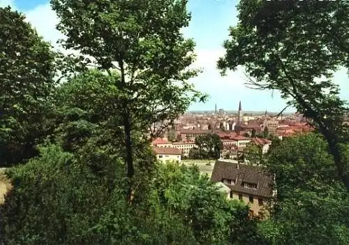 AK, Bielefeld, Blick auf die Stadt, 1966