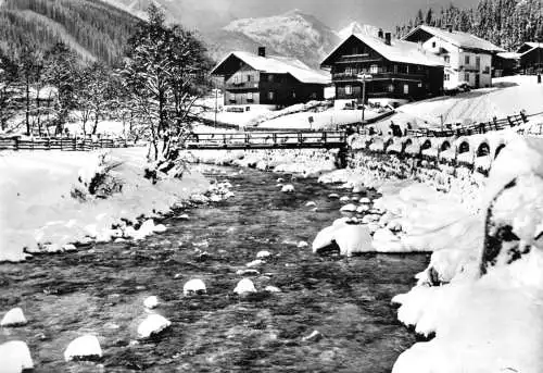 AK, Gerlos, Zillertal, Tirol, winterliche Teilansicht, 1965