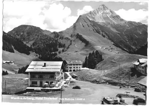 AK, Warth a. Arlberg, Vorarlberg, Hotel Tirolerhof, 1966