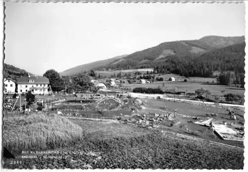 AK, Bad Kleinkirchheim, Kärnten, Thermal-Schwimmbad, um 1965