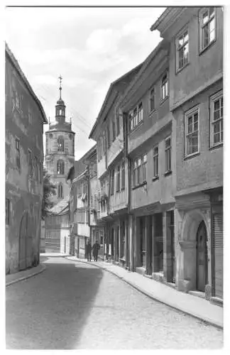 AK, Schleusingen Thür. Wald, Straßenpartie, 1966