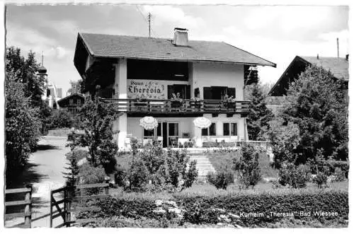 Ansichtskarte, Bad Wiessee, Kurheim "Theresia", um 1960