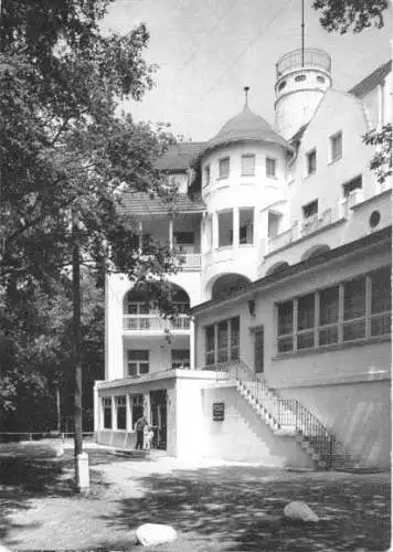 AK, Ostseebad Koserow Usedom, FDGB-Erhiolungsheim "Walter Ulbricht", 1980