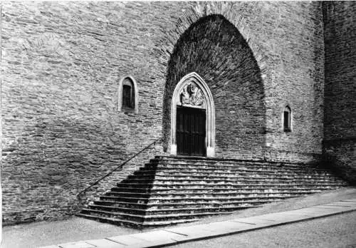 Ansichtskarte, Annaberg-Buchholz, Portal der Annenkirche, 1969