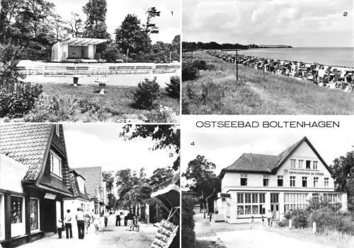 Ansichtskarte, Ostseebad Boltenhagen, vier Abb., 1983