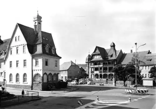 AK, Georgenthal Thür., Straßenpartie, 1970