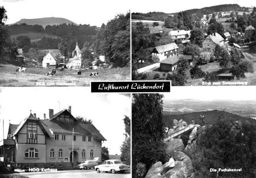 AK, Luftkurort Lückendorf Kr. Zittau, vier Abb., 1975