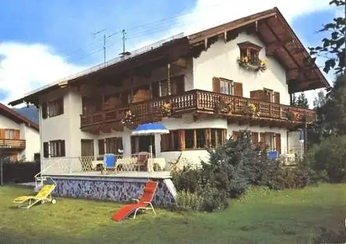 Ansichtskarte, Bad Wiessee, Landhaus Härtl, ca. 1970