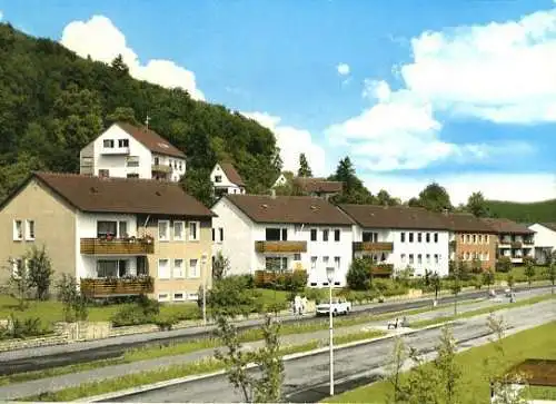 Ansichtskarte, Bad Sooden - Allendorf, Balzerbornweg, ca. 1973