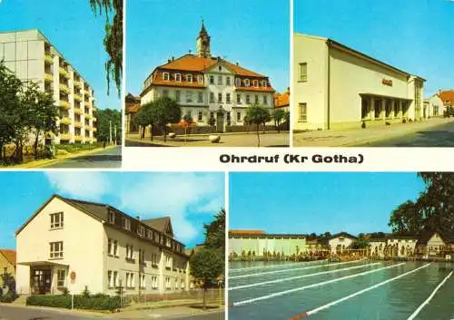 AK, Ohrdruf Kr. Gotha, fünf Abb., 1979