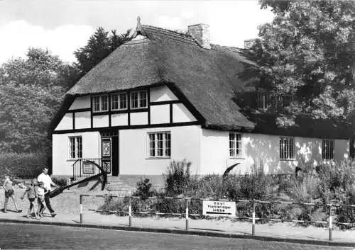 AK, Ostseebad Göhren Rügen, Heimatmuseum, Straßenansicht, 1982