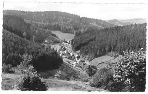 Ansichtskarte, Fehrenbach Thür., Totale, 1960