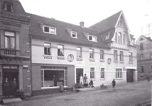 Ansichtskarte, Hermsdorf (?), Russenhaus in der Ernststr., 1920, Reprint 1993