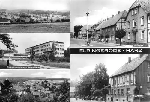 Ansichtskarte, Elbingerode Harz, fünf Abb., 1984