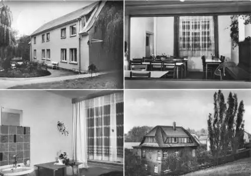 Ansichtskarte, Reudnitz, Haus der Landeskirchlichen Gemeinschaft, vier Abb., 1970