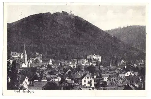 Ansichtskarte, Bad Harzburg, Teilansicht, 1939