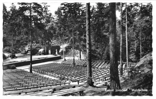 AK, Kurort Jonsdorf, Waldbühne, 1958