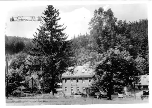 Ansichtskarte, Hirschsprung Osterzgeb., Ladenmühle, 1983