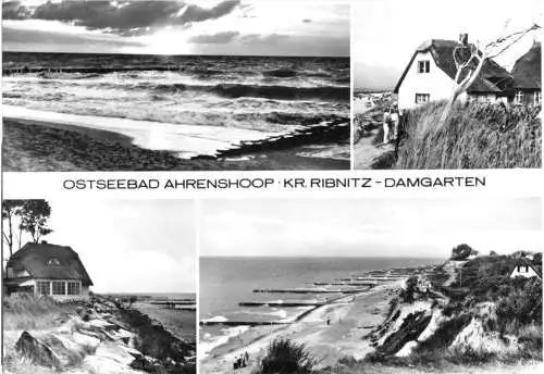 Ansichtskarte, Ostseebad Ahrenshoop, vier Abb., 1979