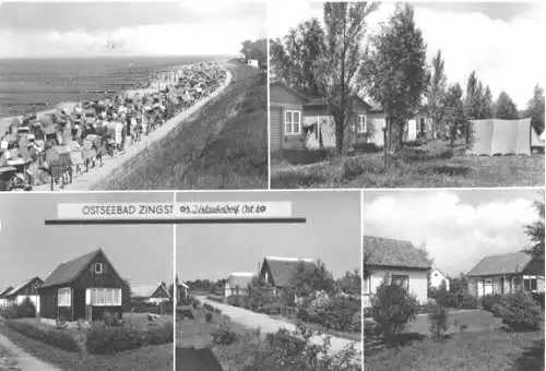 Ansichtskarte, Ostseebad Zingst, Urlauberdorf Ost, 1984