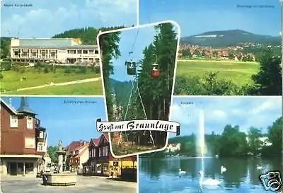 AK, Braunlage Harz, fünf Abb., ca. 1968