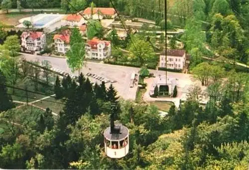 Ansichtskarte, Bad Harzburg, Talstation der Drahtseilbahn, 1968