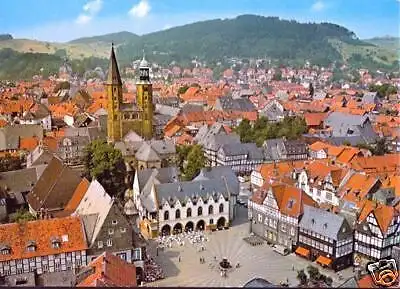 Ansichtskarte, Goslar Harz, Teilansicht, ca. 1980