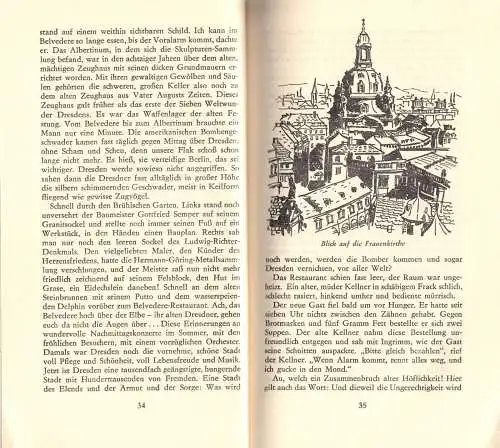 Friedrich, Karl Josef; Die Stadt vor der Nacht, Dresden-Roman, 1957