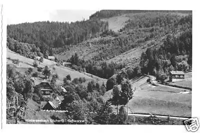 AK, Hinterseebach (Achert) i. Schwarzw., Teilansicht