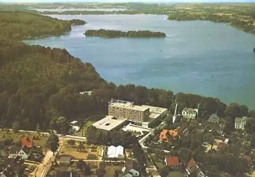 AK, Malente - Gremsmühlen, Teilansicht, Luftbild, 1976