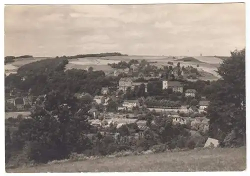 Foto, Einsiedel Kr. Karl-Marx-Stadt, Totale, Anlaßkarte Pioniertreffen, 1964