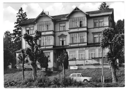 AK, Tabarz Thür., Hotel Floßmann, 1970