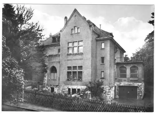 Ansichtskarte, Weimar, Hedwig-Pfeiffer-Haus, Straßenansicht, 1972