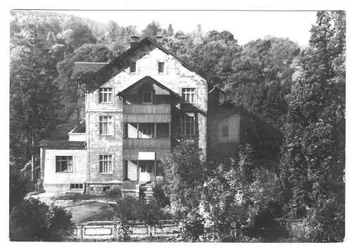 Ansichtskarte, Schnepfenthal Thür., Erholungsheim Haus Waldblick, 1979