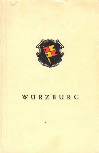 Amtlicher Führer der Stadt Würzburg, 3. Auflage, 1956