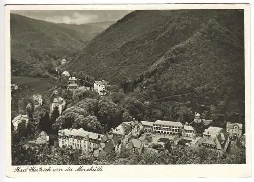 AK, Bad Bertrich, Teilansicht von der Mooshütte, 1940