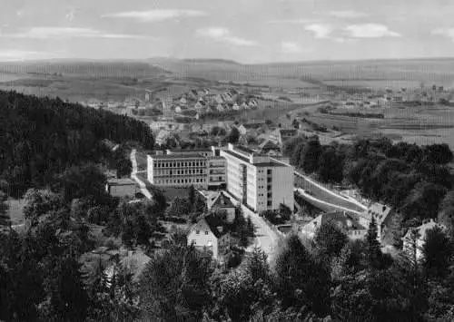 Ansichtskarte, Bad Neustadt Saale, Kuranstalt "Fränkische Saale", um 1960