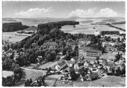 Ansichtskarte, Bad Steben Ofr., Luftbildansicht, 1961