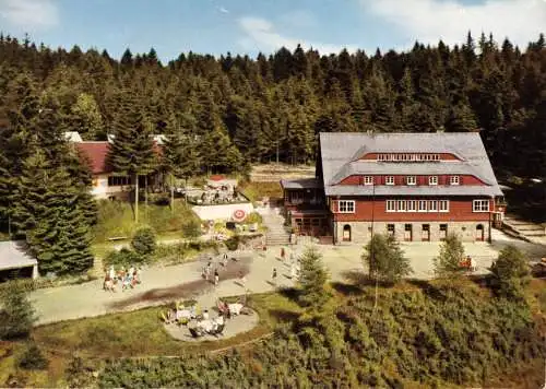 Ansichtskarte, Sand über Bühl (Baden), Kinderkurheim, Haus Nickersberg, um 1975