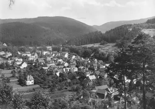 Ansichtskarte, Sitzendorf Thür., Teilansicht, 1975