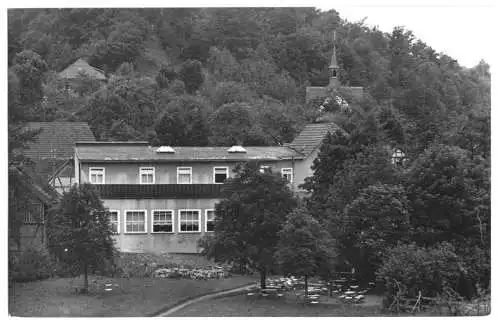 Ansichtskarte, Wolfsburg - Unkeroda, Gasthaus Eltegrund, 1961