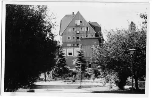 Foto im AK-Format, Oberhof Thür., Ferienobjekt, 1964