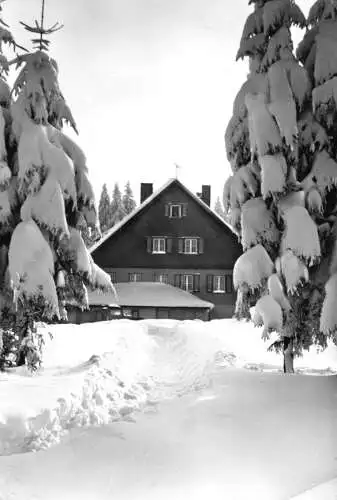 AK, Carlsfeld Kr. Aue, FDGB-Erholungsheim "Otto Hempel", Haupthaus, 1981