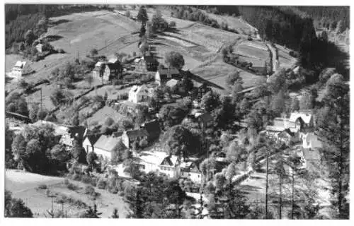 AK, Schwarzmühle Thür. Wald, Teilans., 1960, Echtfoto