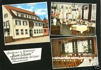 Ansichtskarte, Friesenheim b. Lahr, Gasthaus "Zum Löwen", 1974