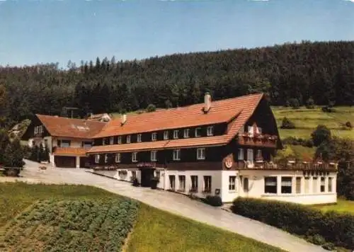 AK, Erzklösterle b. Wildbad Schwarzw., Gasthof Berghof, um 1978