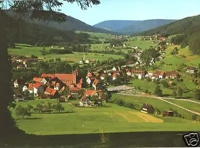 Ansichtskarte, Klosterreichenbach Schwarzw., Teilansicht, 1974