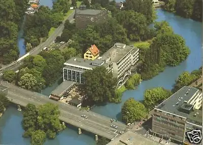 Ansichtskarte, Heilbronn, Insel-Hotel, Luftbild, ca. 1980