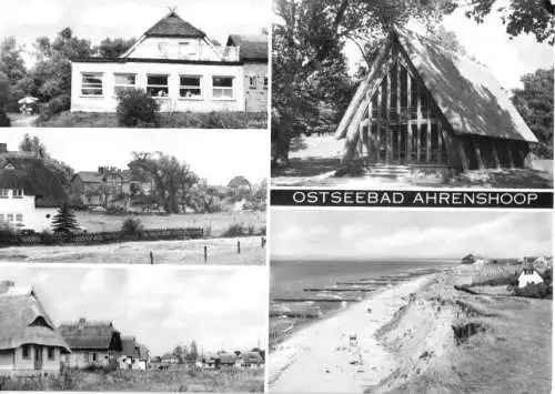 AK, Ostseebad Ahrenhoop, fünf Ansichten, 1974